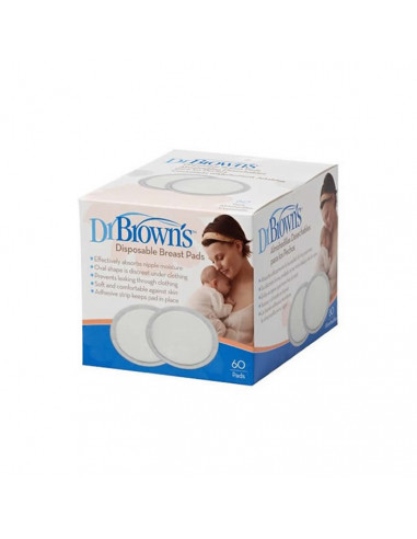 Dr Brown's Coussinets D Allaitement 60 Unité Dr Brown's Coussinets D Allaitement 60 Unité
