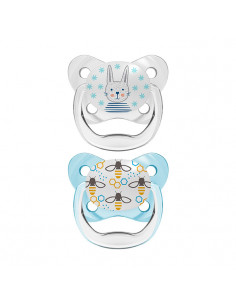 Dr. Brown's Chupete Prevent Papillon Bleu Taille 1 0-6M