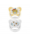 Dr. Brown's Chupete Prevent Papillon Jaune Taille 2 6-18M