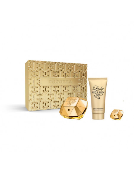 Paco Rabanne Lady Million Eau De Parfum Vaporisateur 80ml Coffret 3 Produits Christmas 2023