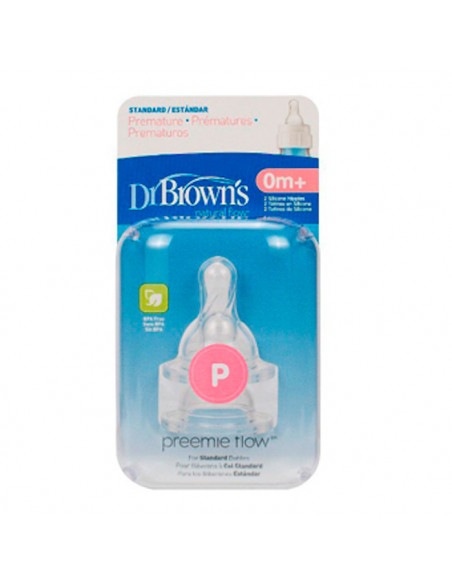 Tétine Standard pour Prématurés Dr. Brown's 2 pcs.