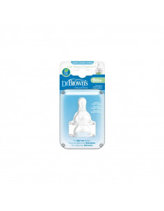 Dr.brown´s Dr Brown's Pack Of 2 Standard Nipples Dr Brown