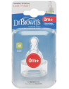 Dr.brown´s Dr Brown's Tétine Standard De Niveau 1, 2 Pièces
