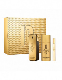 Paco Rabanne 1 Million Eau De Toilette Vaporisateur 100ml Coffret 3 Produits