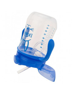 Dr.brown´s Verre Du Dr Brown Avec Paille Bleue