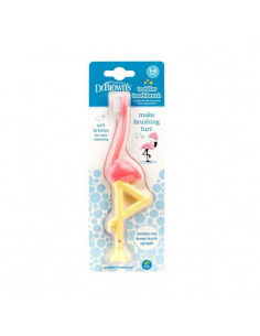 Dr. Brown's Toothbrush 1-4 Years Flamant
