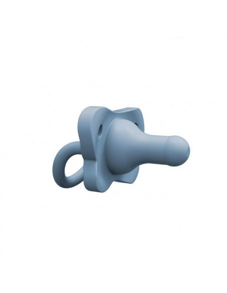 Dr.Brown's Silicone Soother One-Piece 0-6 M Blue