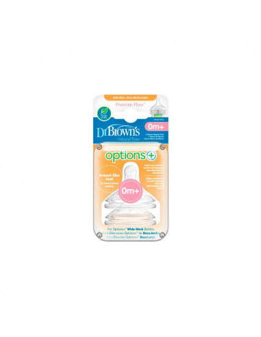 Dr.brown´s Dr Brown's Options Preemie Flow Tetina 2 Unidades