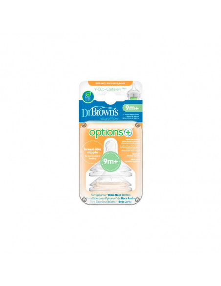 Dr.brown´s Dr Brown's Options Tetina Corte En y 2 Unidades