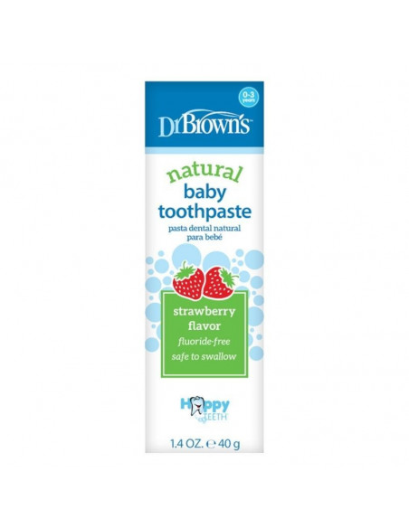 Dr.Brown's Toothpaste Fresa Flavour 40g