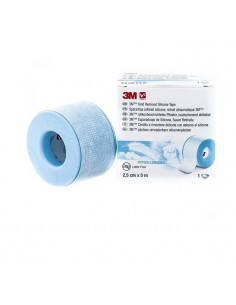Hypoaler Silicone Esparadrap 3m 5mx2.5c