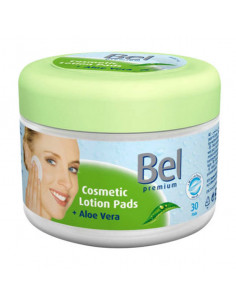 Bel Premium Cosmetic Lotion Pads Aloe Vera 30 Unités