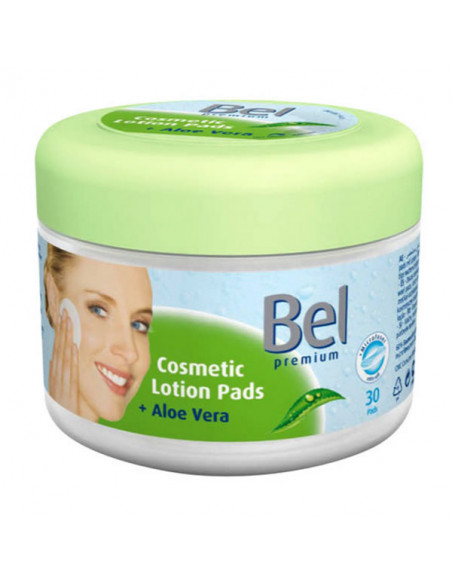 Bel Premium Cosmetic Lotion Pads Aloe Vera 30 Unités