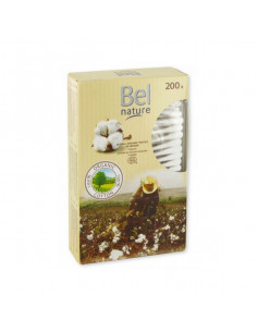 Bel Nature Bâtonnets En Cotton 200 Unités