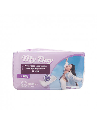 My Day Serviette Pour Incontinence Super 10 Unités My Day Serviette Pour Incontinence Super 10 Unités