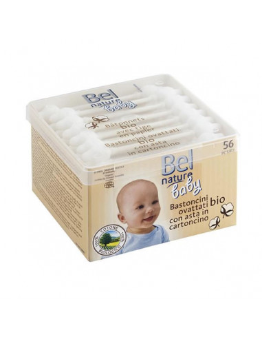 Bel Nature Bâtonnets De Securité En Cotton 56 Unités Bel Nature Bâtonnets De Securité En Cotton 56 Unités