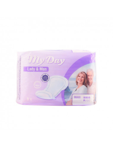 My Day Serviette Pour Incontinence Maxi 8 Unités My Day Serviette Pour Incontinence Maxi 8 Unités