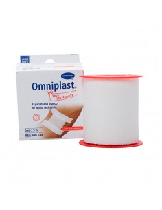 Hartmann Omniplast Sparadrap Blanc 5cmx5m