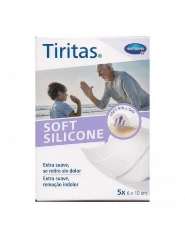 Soft Silicone Plasters 2 Sizes Dressings 8 Units Hartmann Soft Silicone Plasters 2 Sizes Dressings 8 Units Hartmann