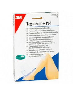 Tegaderm Pad Apósitos 9 X 10 Cm 5 Unidades 3m