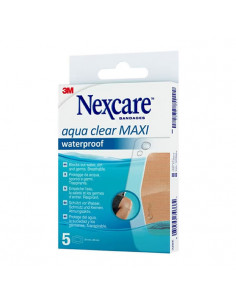 Nexcare Aqua Clear Maxi Waterpoof 5 Unitès