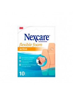 Nexcare Active Bandes Assorties 10 Pcs