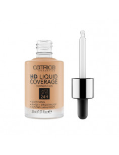 Catrice Hd Liquid Coverage Foundation Lasts Up Tp 24h 046 Camel Beige