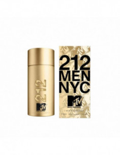Carolina Herrera 212 Men MTV Eau De Toilette Vaporisateur 100ml Limited Edition