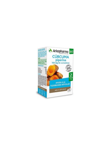 Arkopharma Turmeric Piperine 80 Capsules