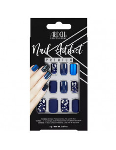 Ardell Nail Addict Matte Blue False Nails