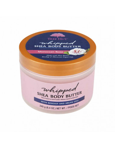 Tree Hut Moroccan Rose Whipped Shea Body Butter 240g Tree Hut Moroccan Rose Whipped Shea Body Butter 240g