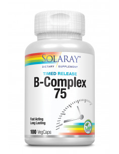 Solaray B Complex 75 A-R 100 Vcaps
