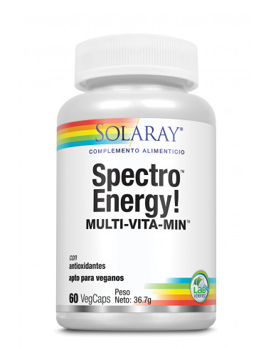 Solaray Spectro Energy 60 Caps Vegetales