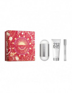 Carolina Herrera 212 Nyc Eau De Toilette Vaporisateur 100ml Coffret 3 Produits Christmas 2023