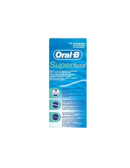 Oral B Super Floss Fil Dentaire