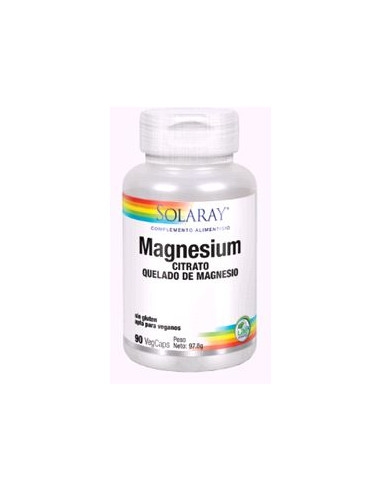 Solaray Magnesium 133 Mg 90 Vcaps Solaray Magnesium 133 Mg 90 Vcaps