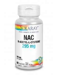Solaray Nac 295 Mg 60 Vcaps