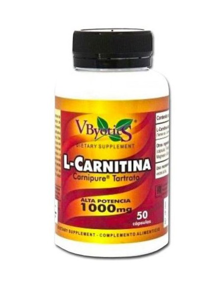 V.byotic L Carnitina Carnipure 1000 Mg 50 Caps
