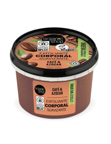 Organic Shop Cafe Exfoliante Corporal Brazilian Cofee 1un