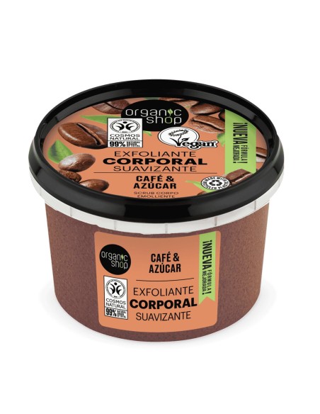 Organic Shop Cafe Exfoliante Corporal Brazilian Cofee 1un