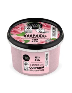 Organic Shop Perla Rosa Exfoliante Corporal Perla Rosa 250ml