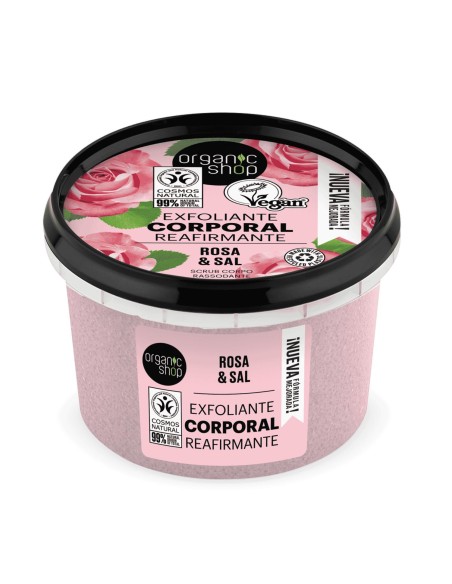 Organic Shop Perla Rosa Exfoliante Corporal Perla Rosa 250ml