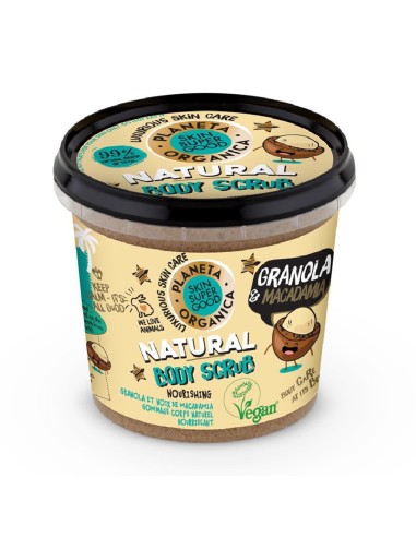 Natura Siberica Skin Super Good Natural Body Crema Granola Macadamia 3