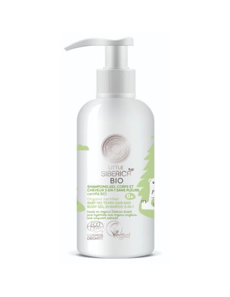 Natura Siberica Shampoing Gel Corps Et Cheveux 2en1 Sans Pleurs 250ml