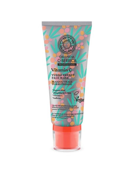 Natura Siberica Masque Visage Turbo Energie 100ml