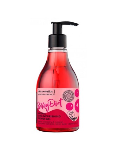 Natura Siberica Berry Diet Natural Super Nourishing Shower Gel 260ml