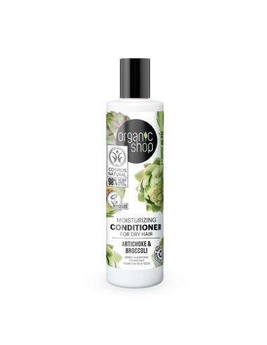Organic Shop Artichoke Moisturizing Acondicionador Cabello Seco 280ml