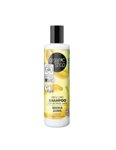 Organic Shop Banana Refillin Champu Cabello Normal 280ml