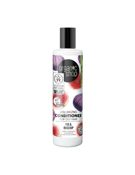 Organic Shop Fig Volumizing Acondicionador Cabello Graso 280ml