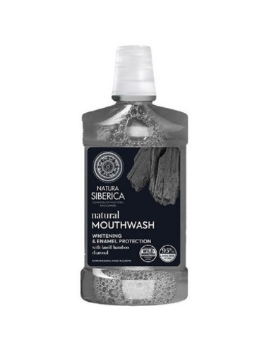 Natura Siberica Natural Mouthwash with Bamboo Charcoal 520ml